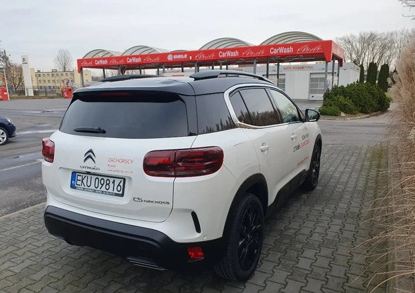 Citroen C5 Aircross cena 133500 przebieg: 6999, rok produkcji 2022 z Kock małe 92